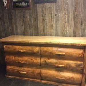 Aspen Mountain Wood bed set